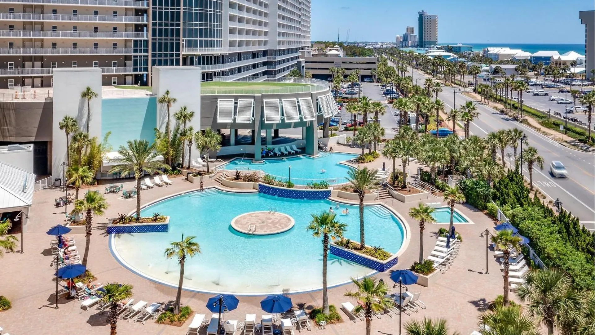 Apartment Family And Friends Beach Resort Condo For 8! Steps From The Beach! By Dolce Vita Getaways! Panama City Beach